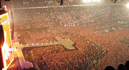 Vue intérieur de la La Défense Arena