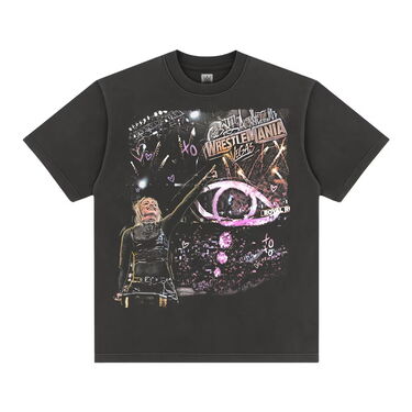 T-shirt noir pour homme Liv Morgan Road to WrestleMania 42