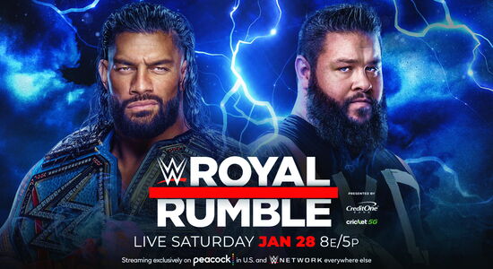 Royal Rumble 2023 poster