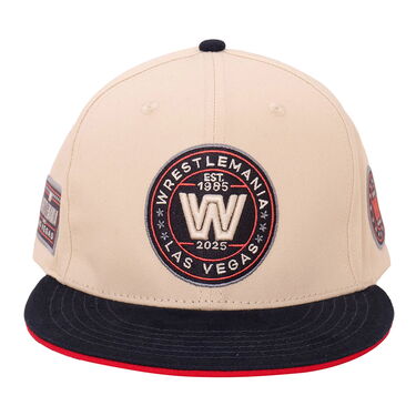 Casquette rétro WWE WrestleMania 42 - Crème