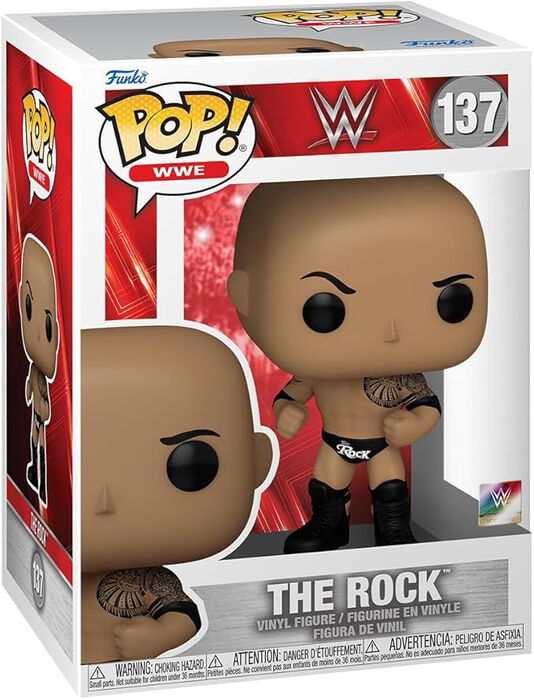 Photo de la Funko POP 137, The Rock
