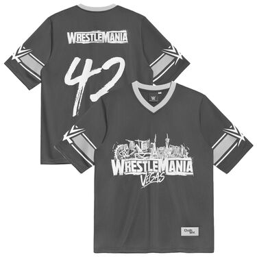 Maillot de football WWE WrestleMania 42 - Noir - Homme