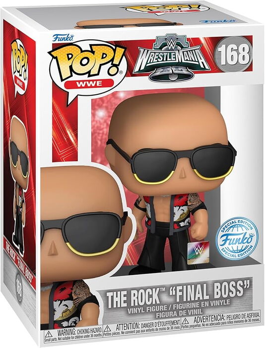 Photo de la Funko pop 168, The Rock