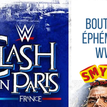 Boutique éphémère de la WWE à Paris en 2025 (Clash In Paris)