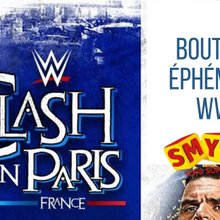 Boutique éphémère de la WWE à Paris en 2025 (Clash In Paris)