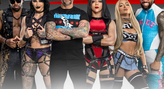 Affiche WWE Raw à Paris Bercy le 8 juin 2026