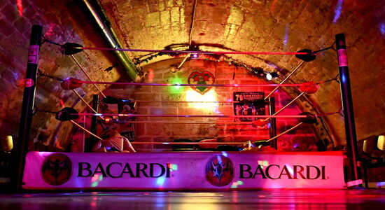 Photo du ring du Bar La Lucha Libre à Paris