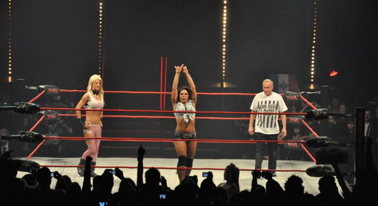 Photo du match féminin de la TNA à Paris
